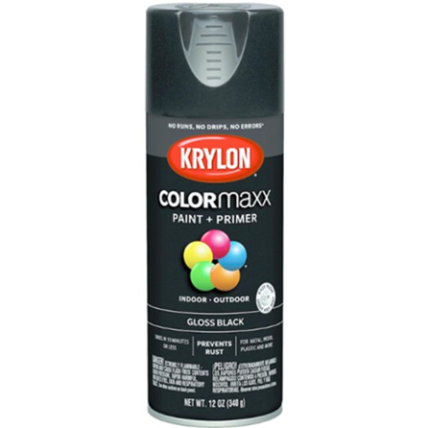 Krylon Paint Spry Gls Smoke Gray 12Oz K05539007